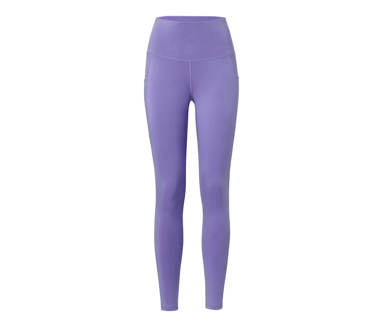 Lila 7/8-Sporttights.