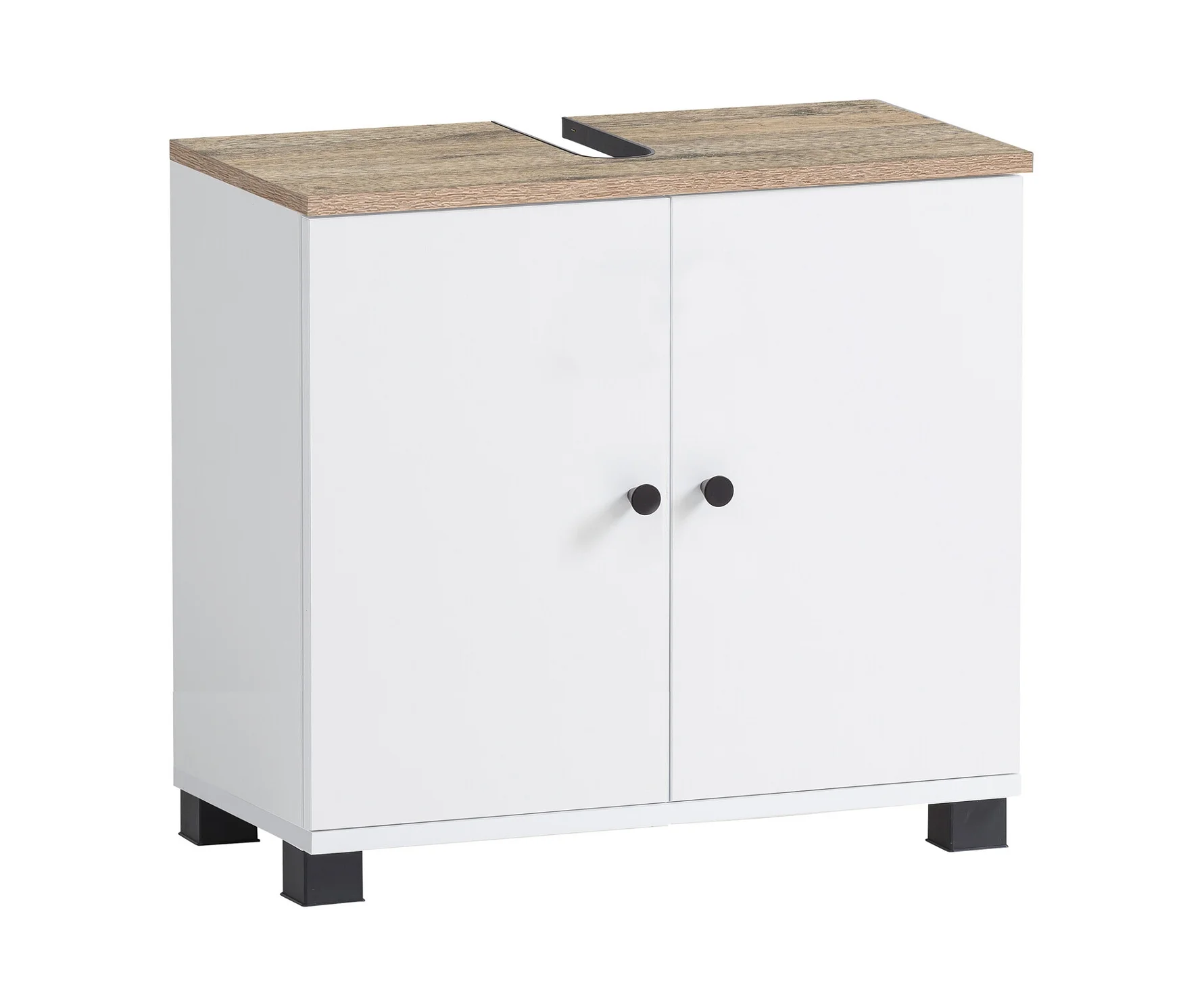 63,5cm günstig Kaufen-Tchibo - Waschbeckenunterschrank »Balto« - 60x32,5x62,5cm - schwarz - Holz / Metall / Kunststoff. Tchibo - Waschbeckenunterschrank »Balto« - 60x32,5x62,5cm - schwarz - Holz / Metall / Kunststoff <![CDATA[Waschbeckenunterschrank »Balto«