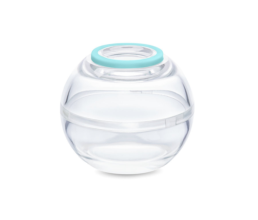 Detail einer Frischhaltekugel.