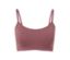 Seamless-Bustier mit Spitze, braun - braun