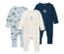 3 Baby-Pyjamas, Ritter - Ritter