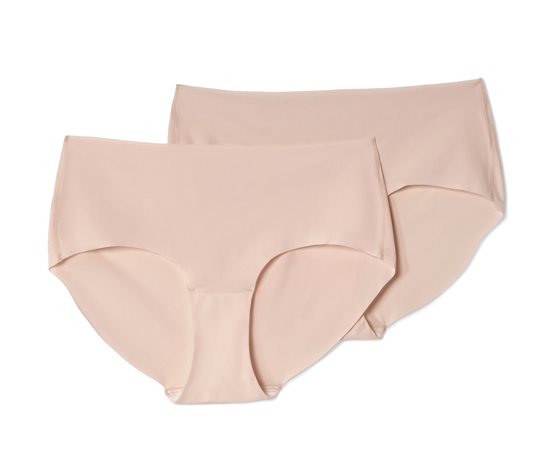 Tchibo - 2 Magic-Cut-Pantys - Damen - Gr. XS - rosé