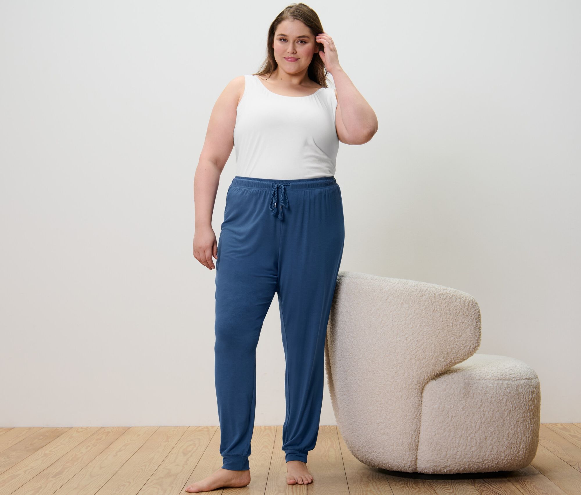 Thumbnail - Tchibo - 2 Hemdchen - Damen - Gr. XXL - dunkelblau