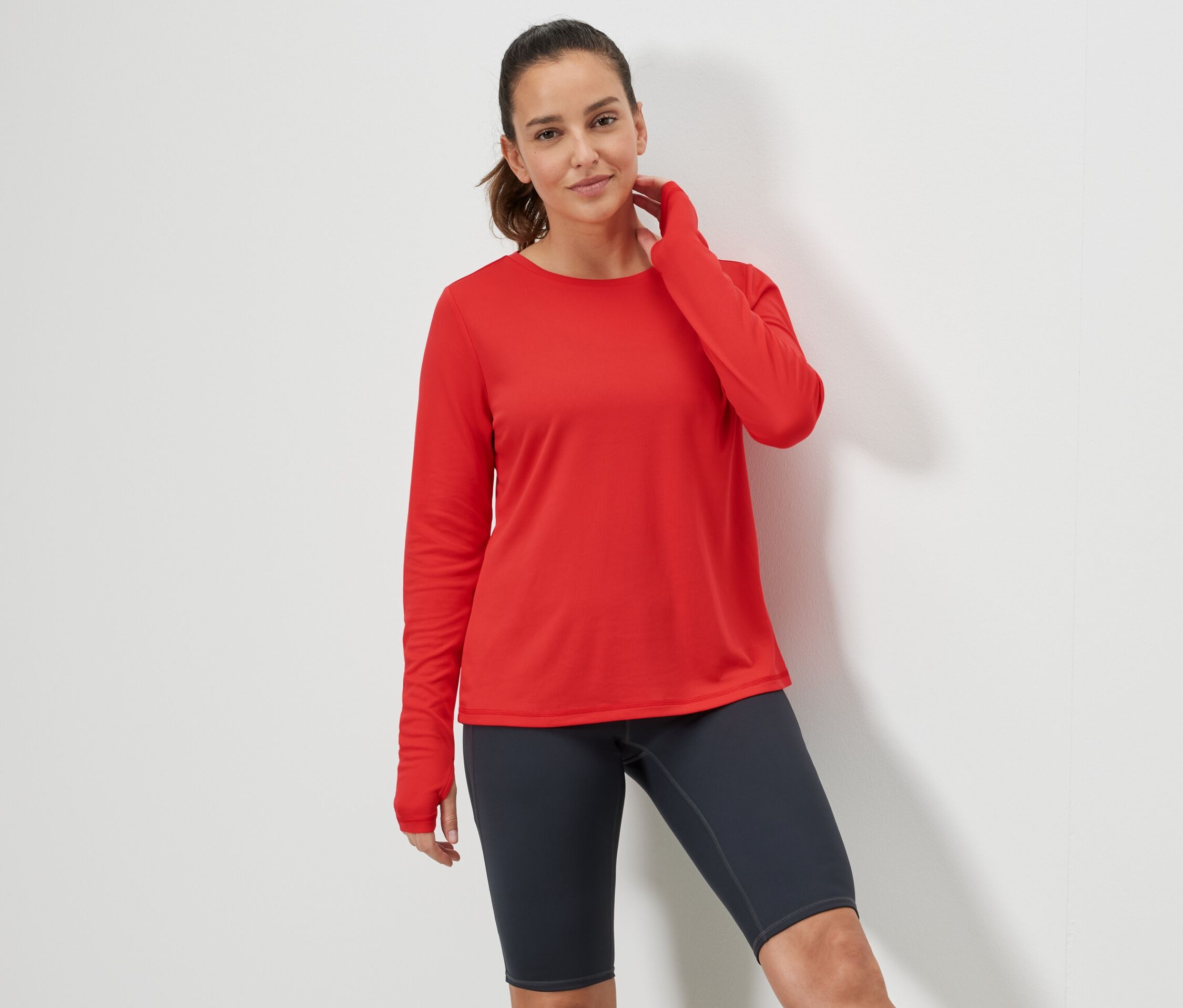 Thumbnail - Tchibo - Funktionsshirt - Damen - Gr. L - rot