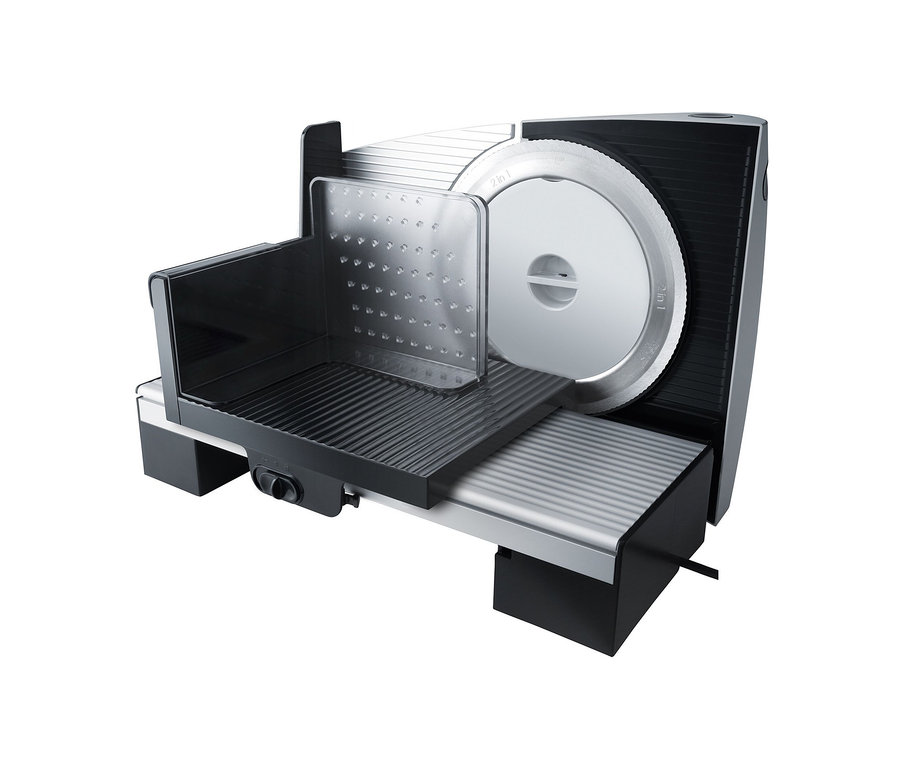 Detailansicht der Steba Allesschneider »AS 200«.