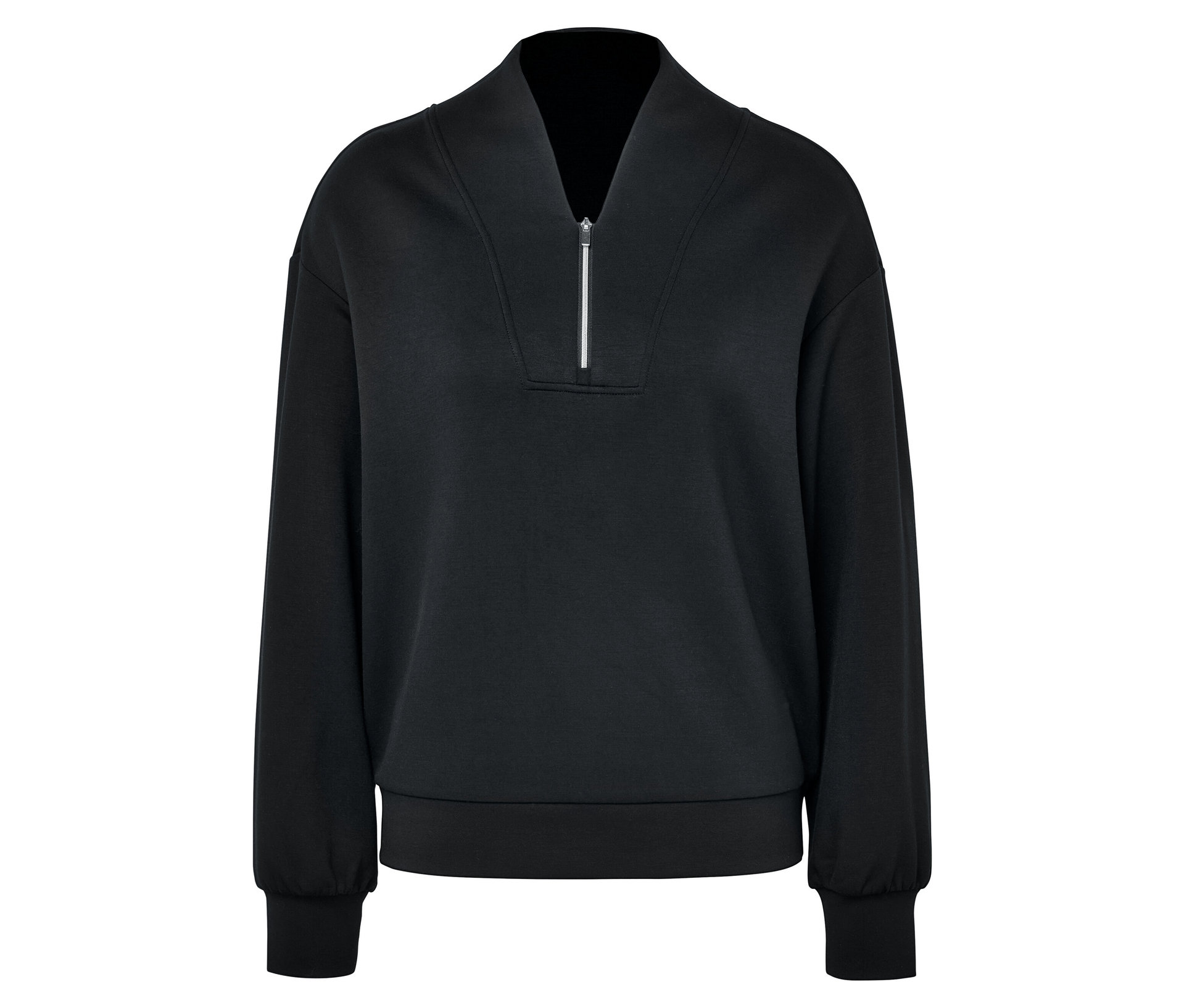 Premium-Troyer - Damen - Gr. S - schwarz - schwarz