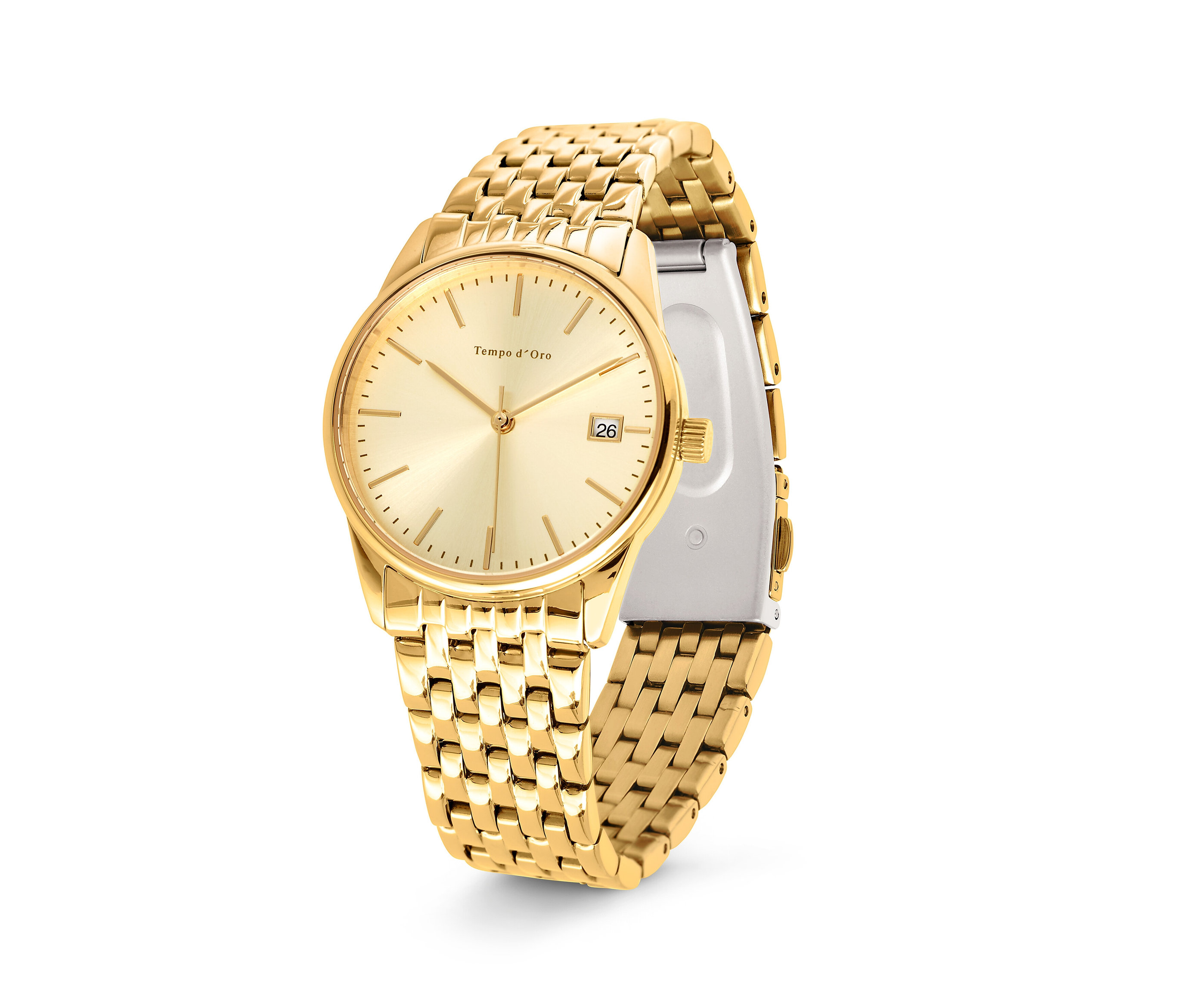 Tchibo - Damenuhr - gold - gold