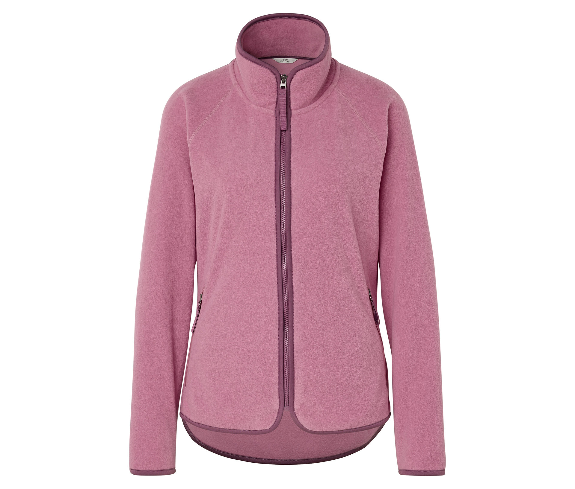 Fleecejacke - Damen - Gr. L - rosé - rosé