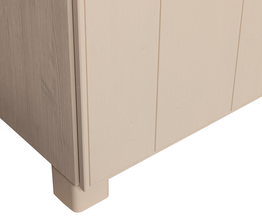 Detailansicht von Woood Schrank »Noah«, 2-türig, kiefer dust.