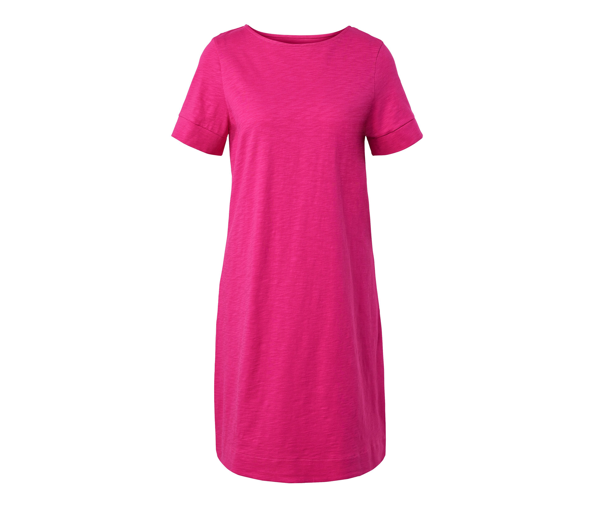 Jerseykleid - Damen - Gr. L - pink/print - pink