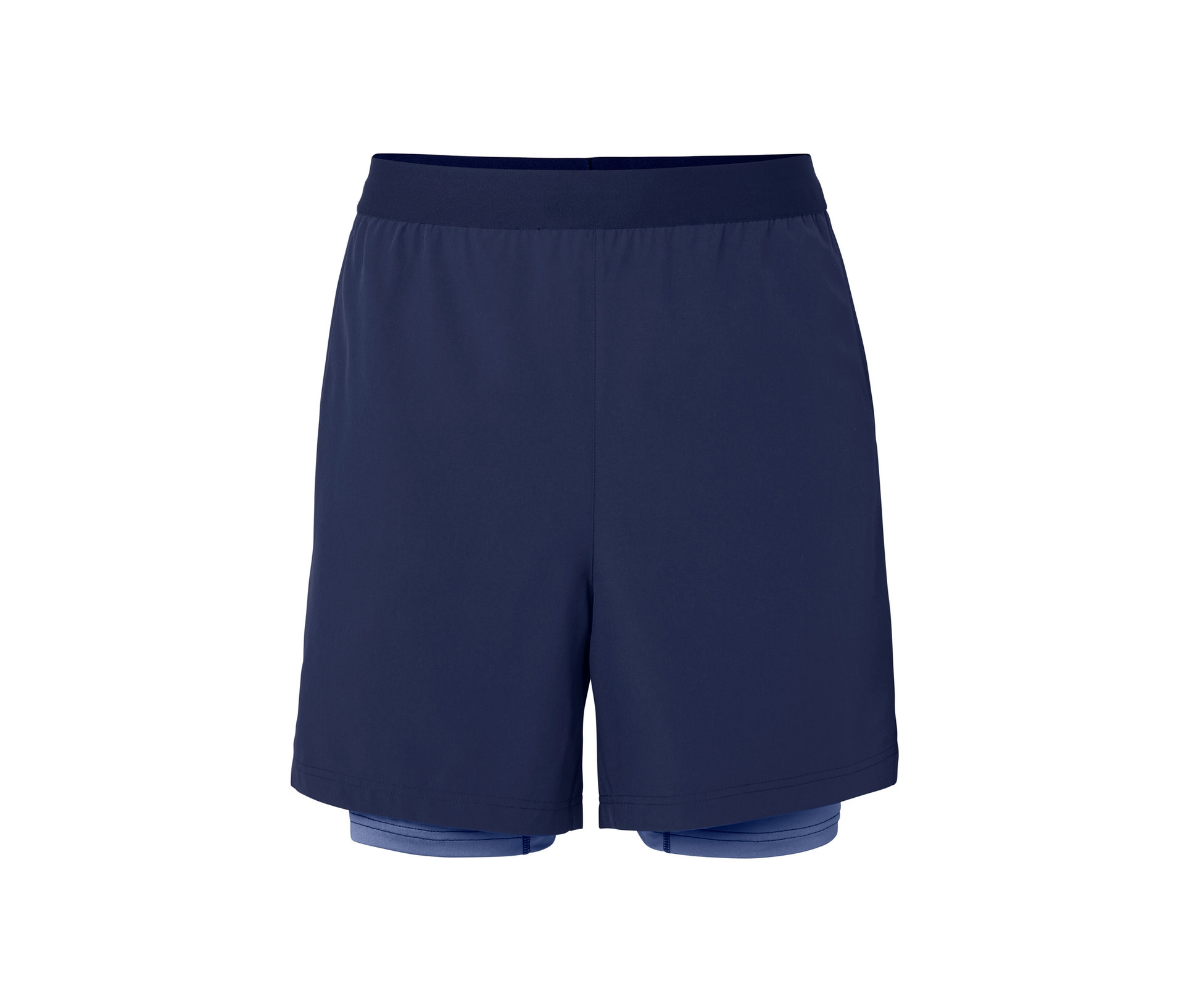 In-1-Funktionsshorts - Herren - Gr. S - dunkelblau - dunkelblau