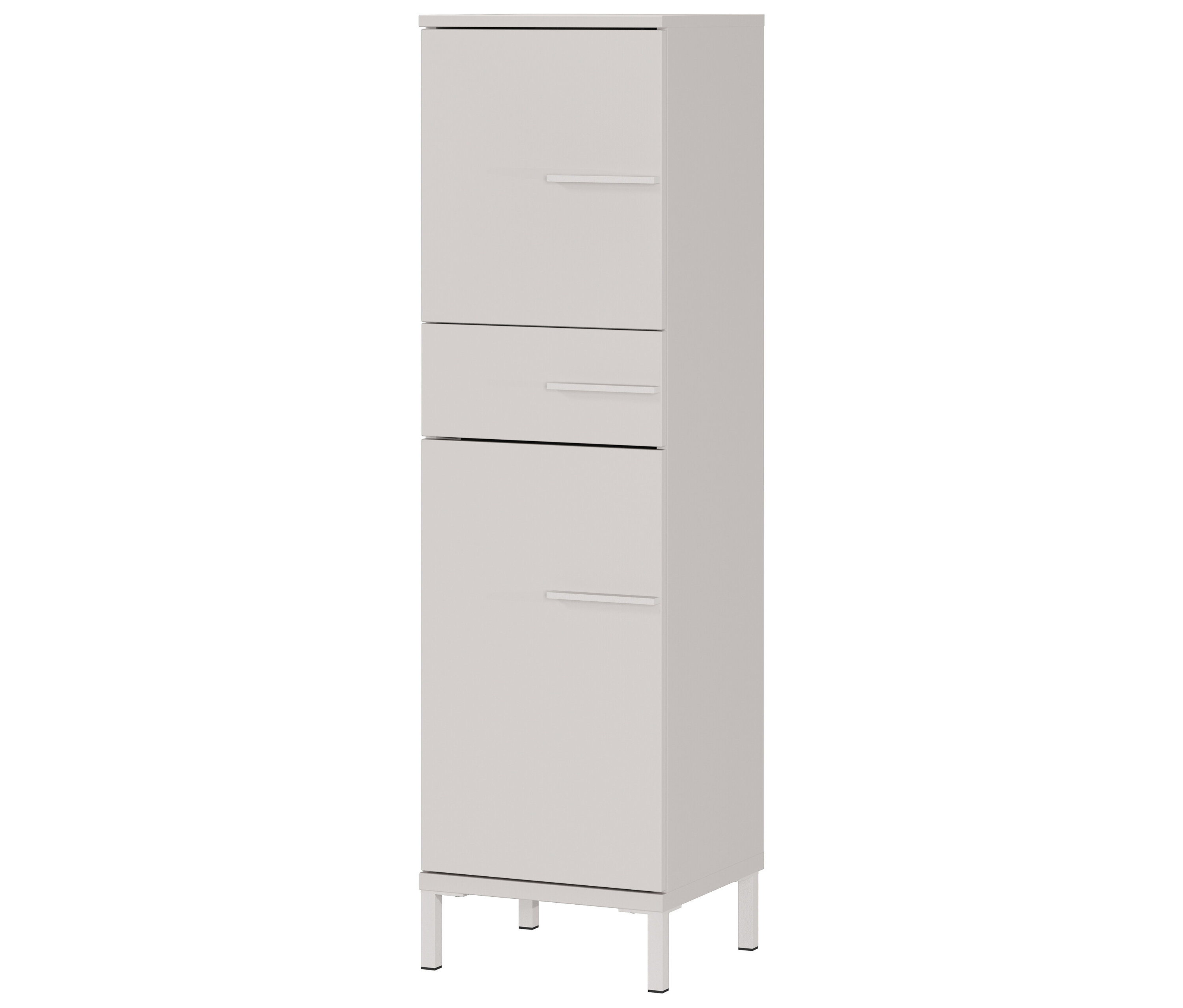 Tchibo - Mediumschrank »Laurino« - 34x34x123cm - Holz / Metall