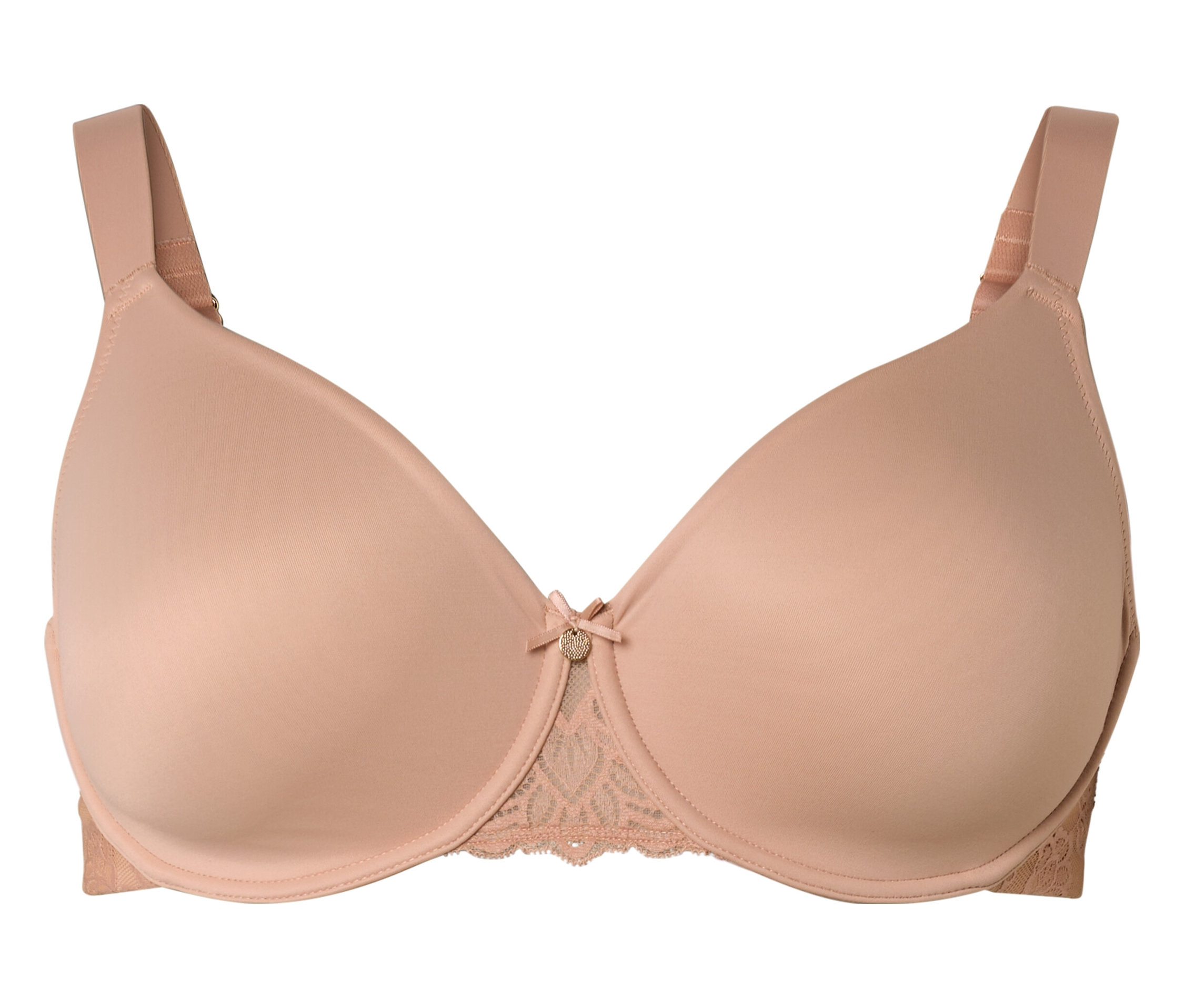 Bügel-BH - Damen - Gr. 95E - beige - beige