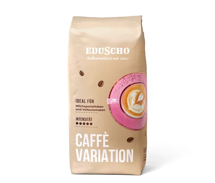 Packung Eduscho Caffè Variation - 1 kg Ganze Bohne.