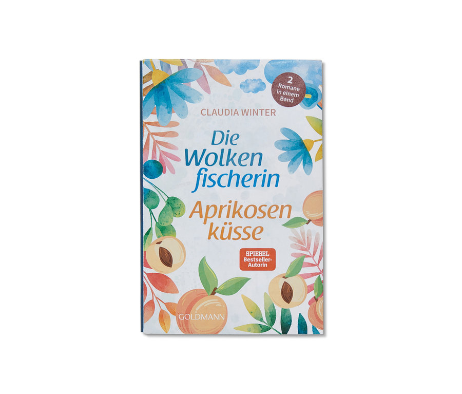 Cover des Doppelromans »Die Wolkenfischerin« und »Aprikosenküsse« von Claudia Winter.