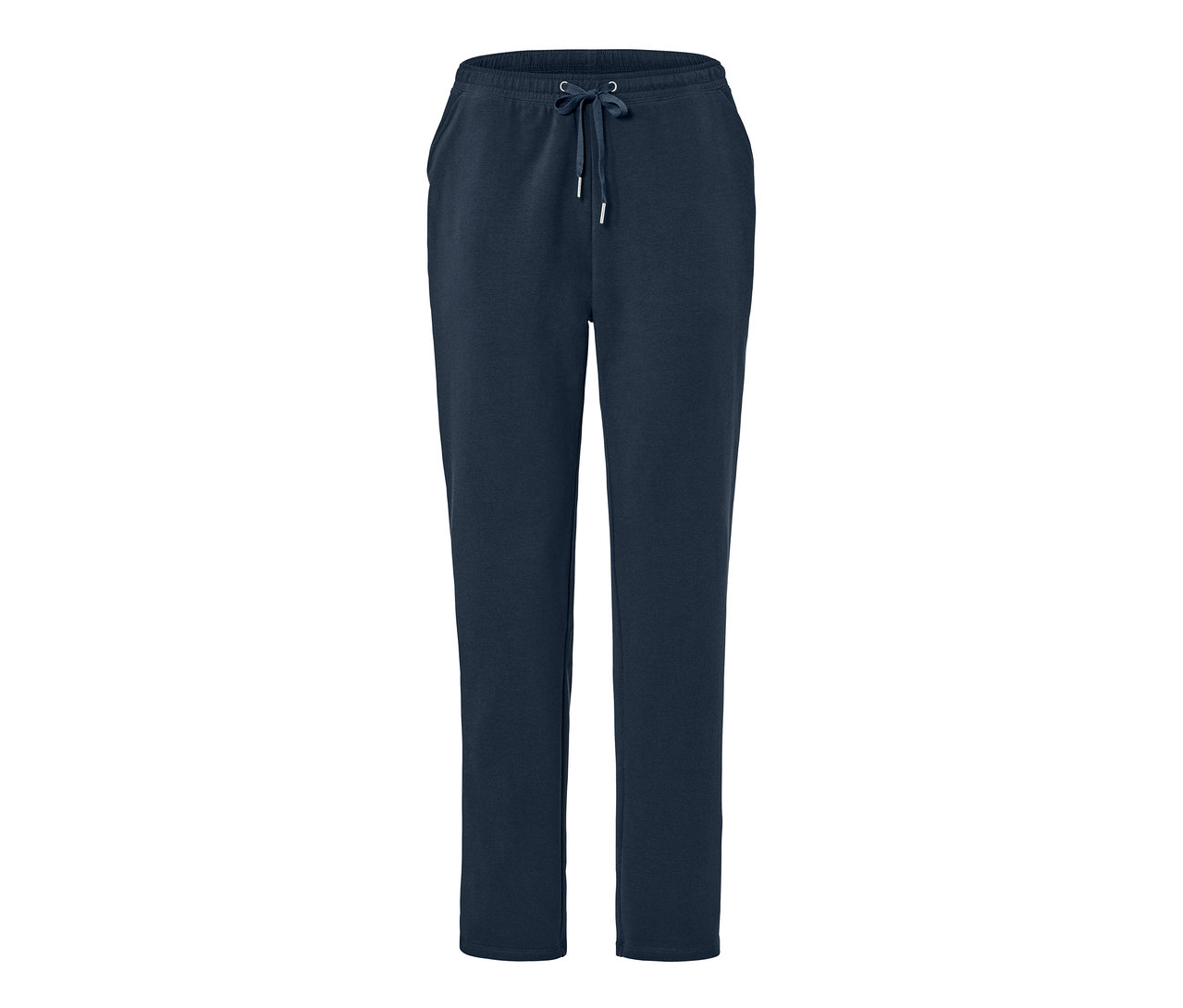 Dunkelblaue Loungewear-Hose mit Kordelzug.