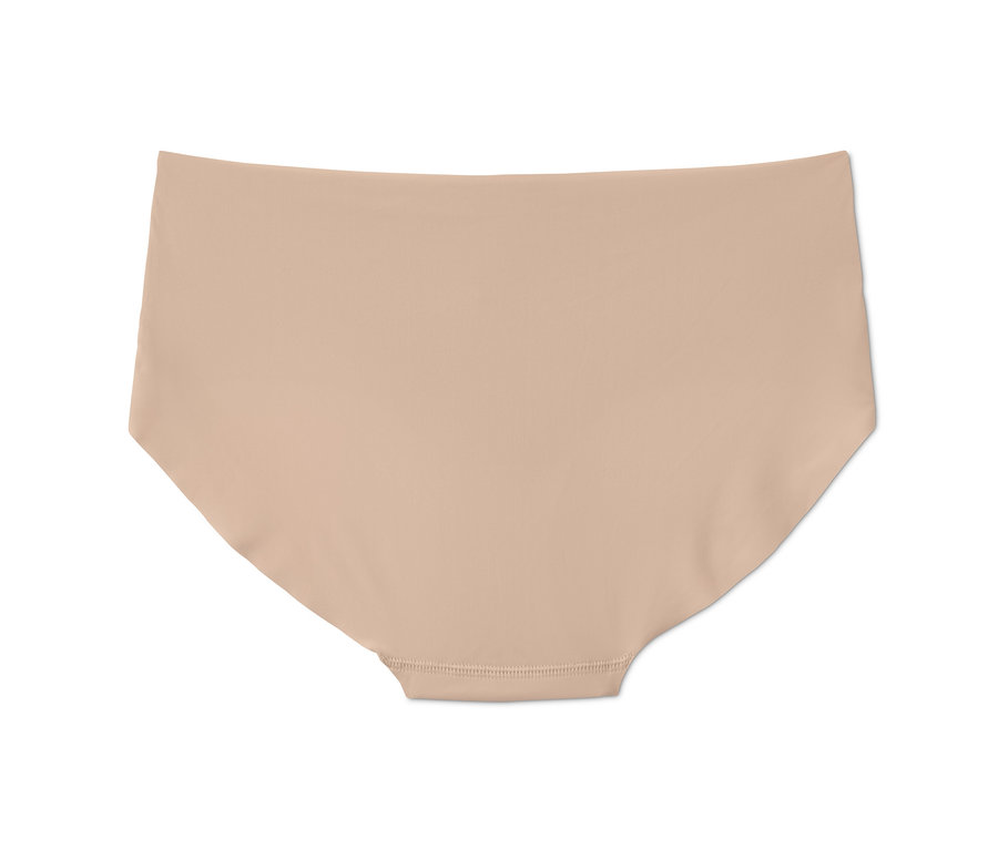 Nahaufnahme von 2 beigen Magic-Cut-Pantys.
