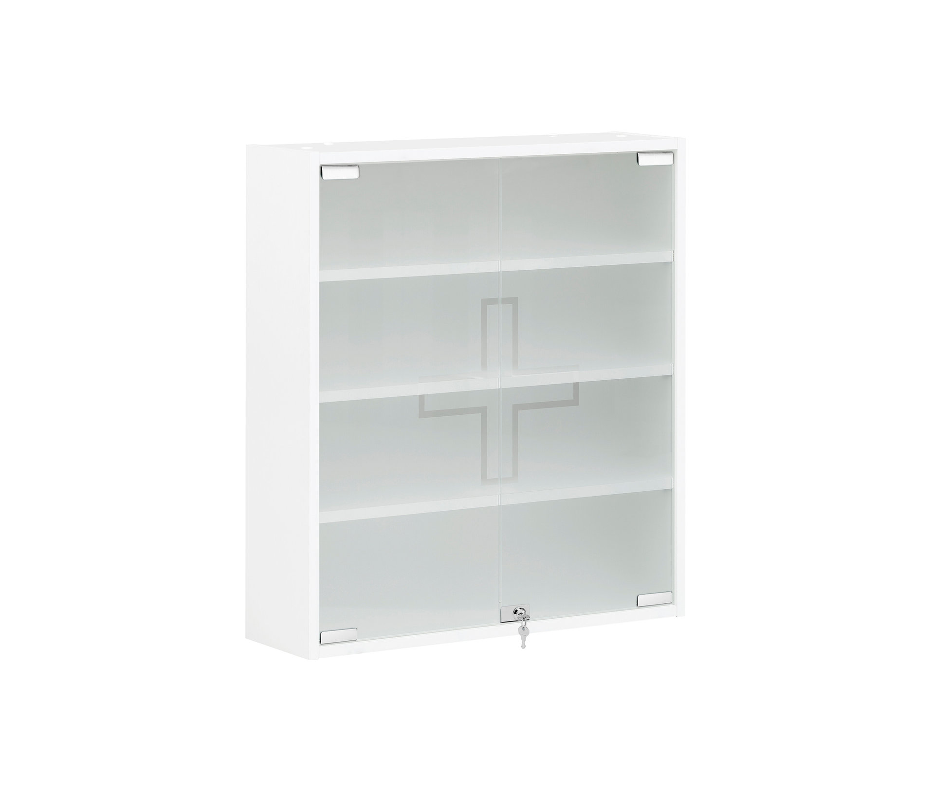 Tchibo - Medikamentenschrank »Wido« - 64x19,6x71cm - weiß -