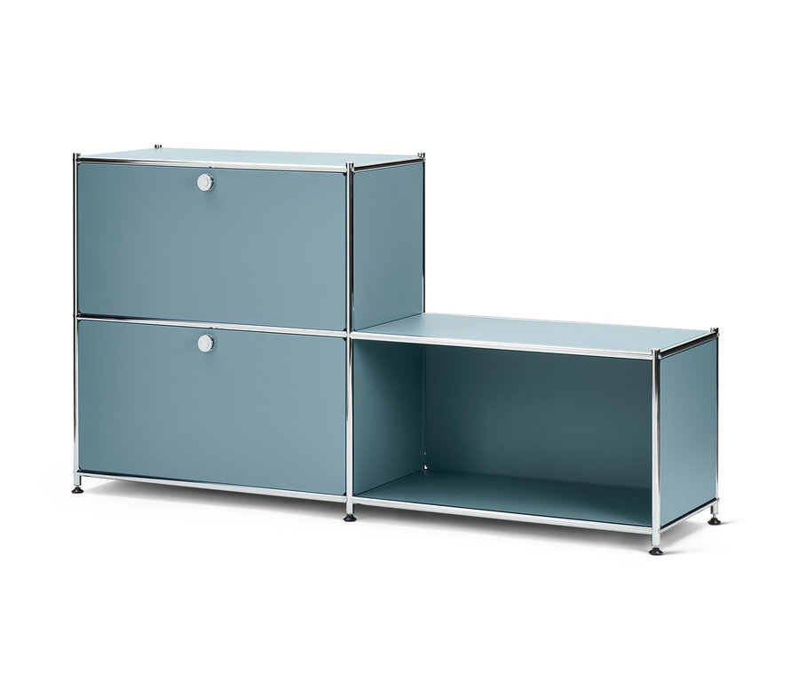 Basaltblaues Sideboard »CN3« mit 2 Klappfächern.