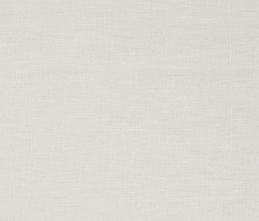 Detailaufnahme einer Leinen-Tischdecke.