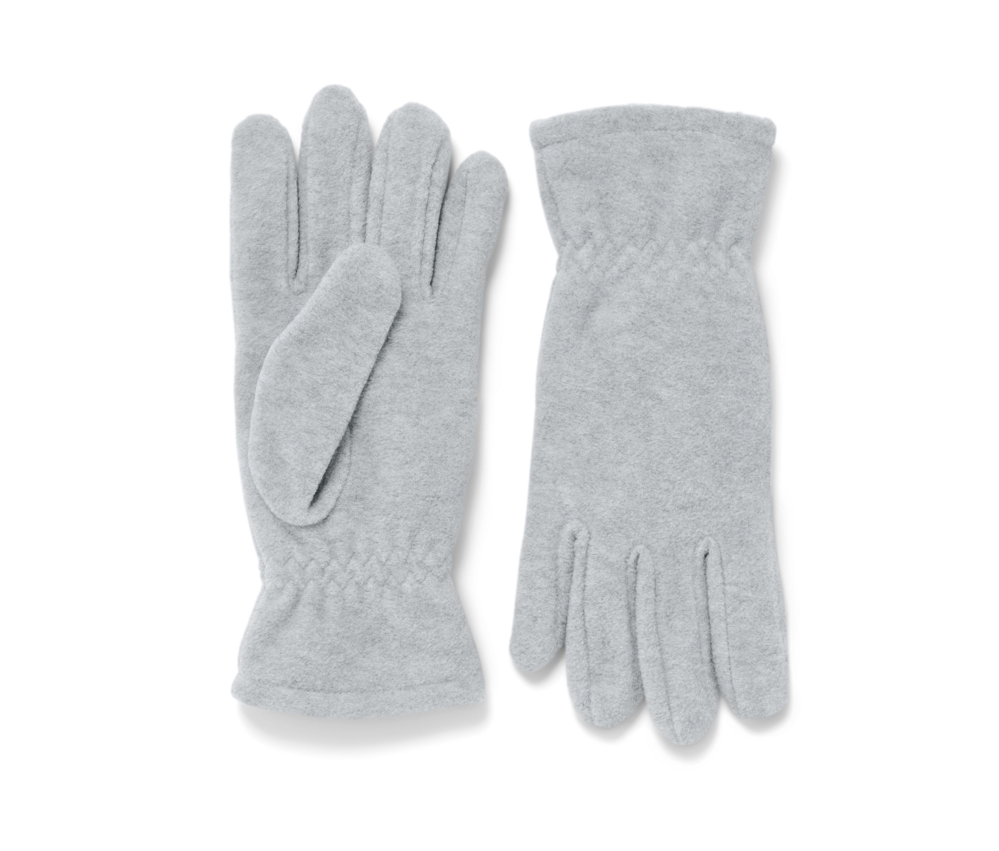 Tchibo - Fleece-Handschuhe - Herren - Gr. 7,5 - grau