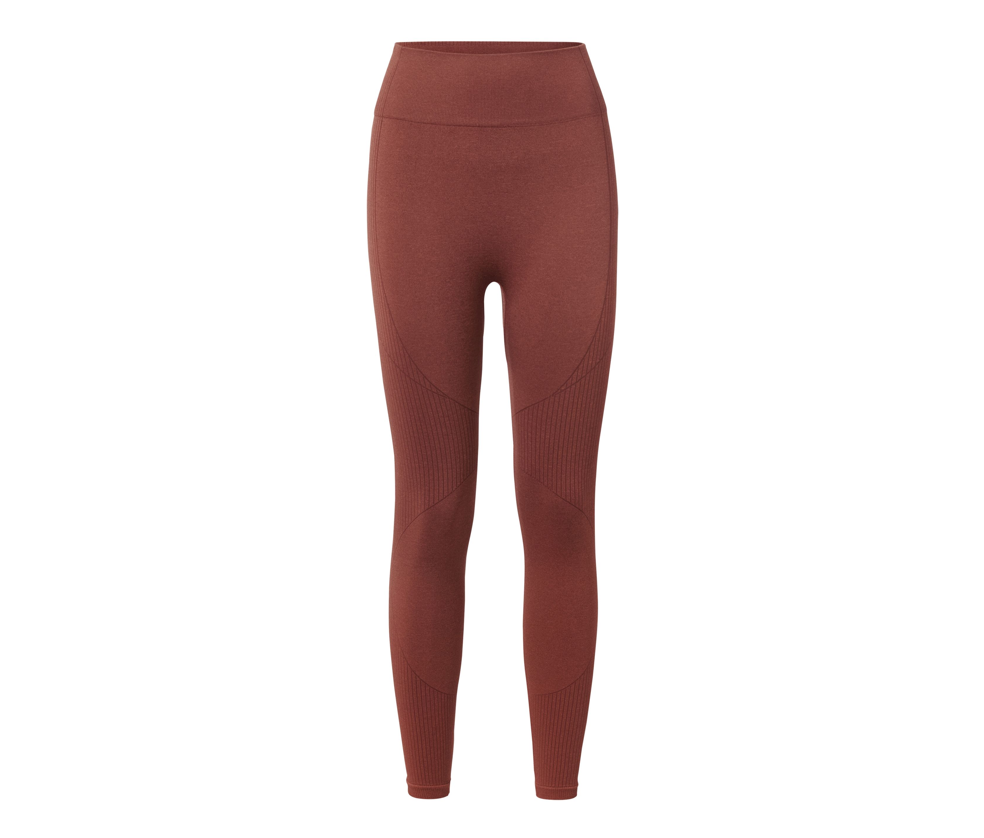 Tchibo - 7/8-Seamless-Funktions-Sporttight - Damen - Gr. XS - terrakotta