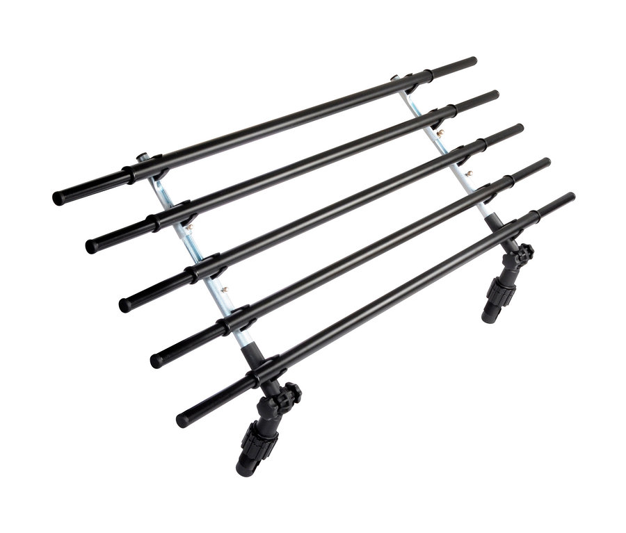 Schwarzes dobar Autotrenngitter »Walky barrier«.
