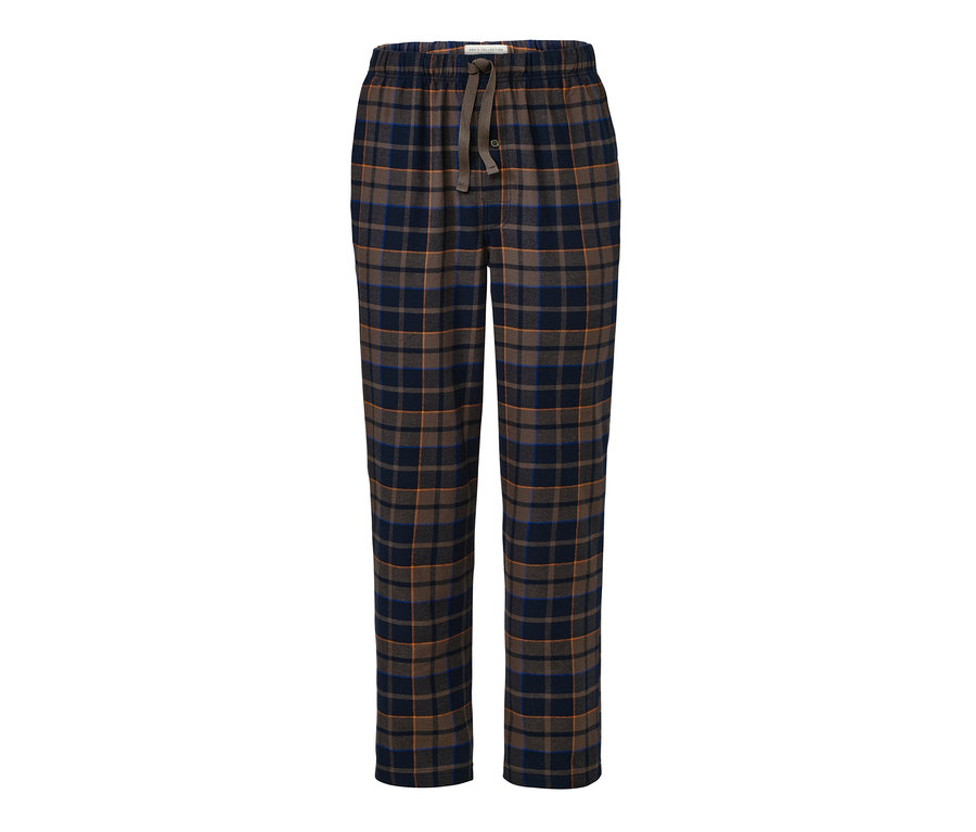 Eine karierte Flanell-Relaxhose.