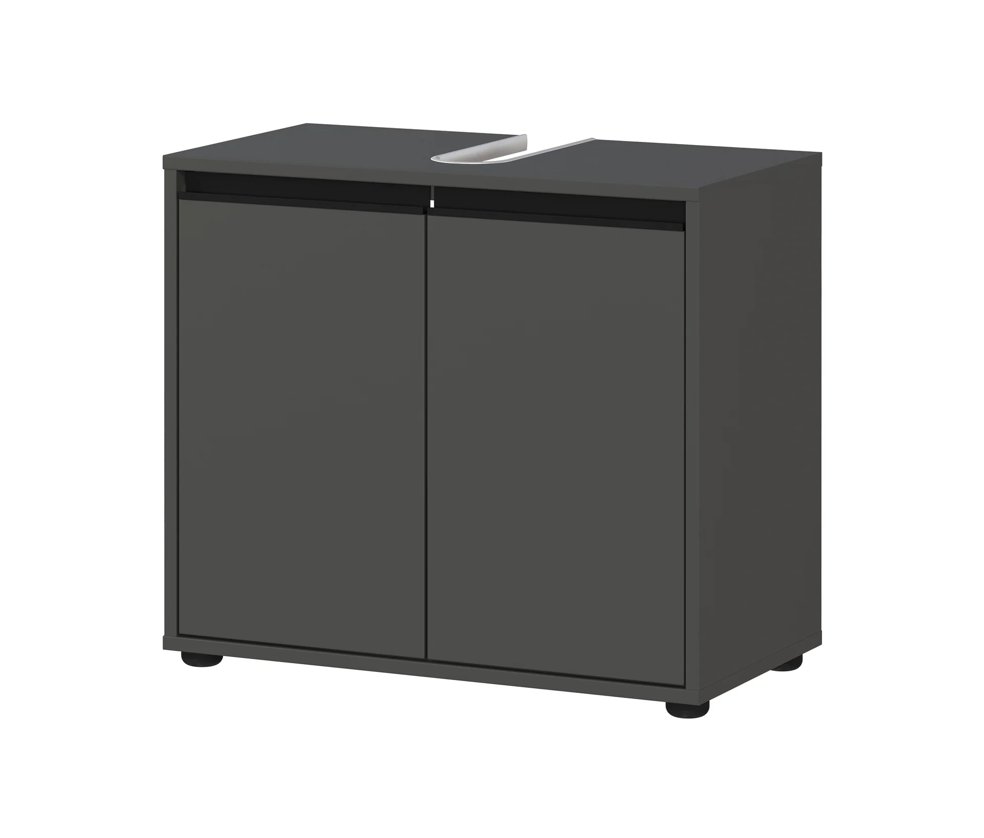 Tchibo - Waschbeckenunterschrank »Lemont« - 63x34x55cm - grau -