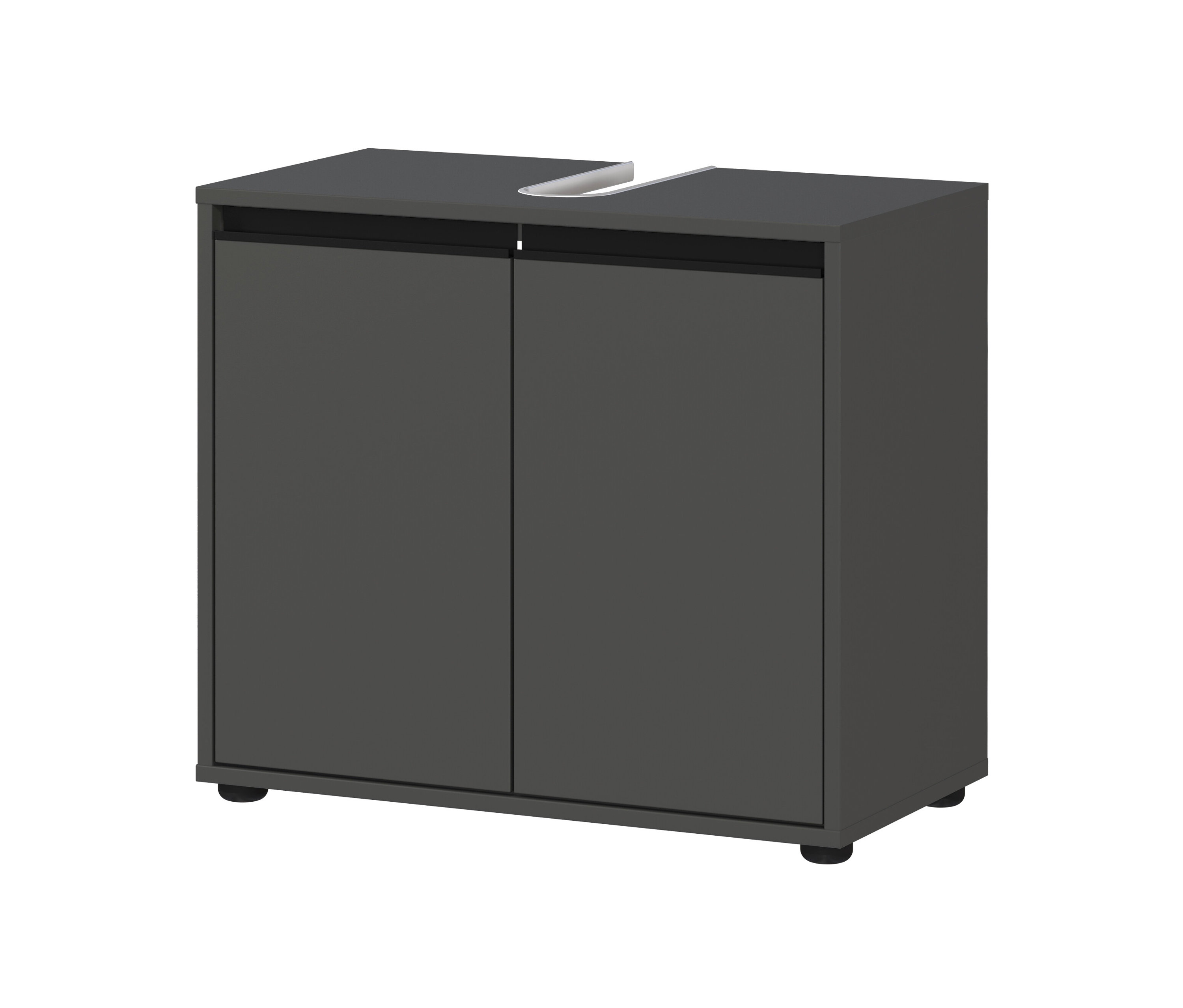 Tchibo - Waschbeckenunterschrank »Lemont« - 63x34x55cm - grau - Holz