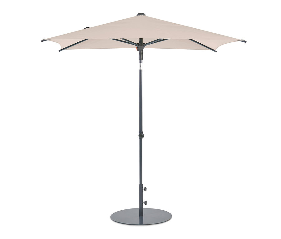 Leco Balkon-Sonnenschirm, ca. 160 x 200 cm, beige.