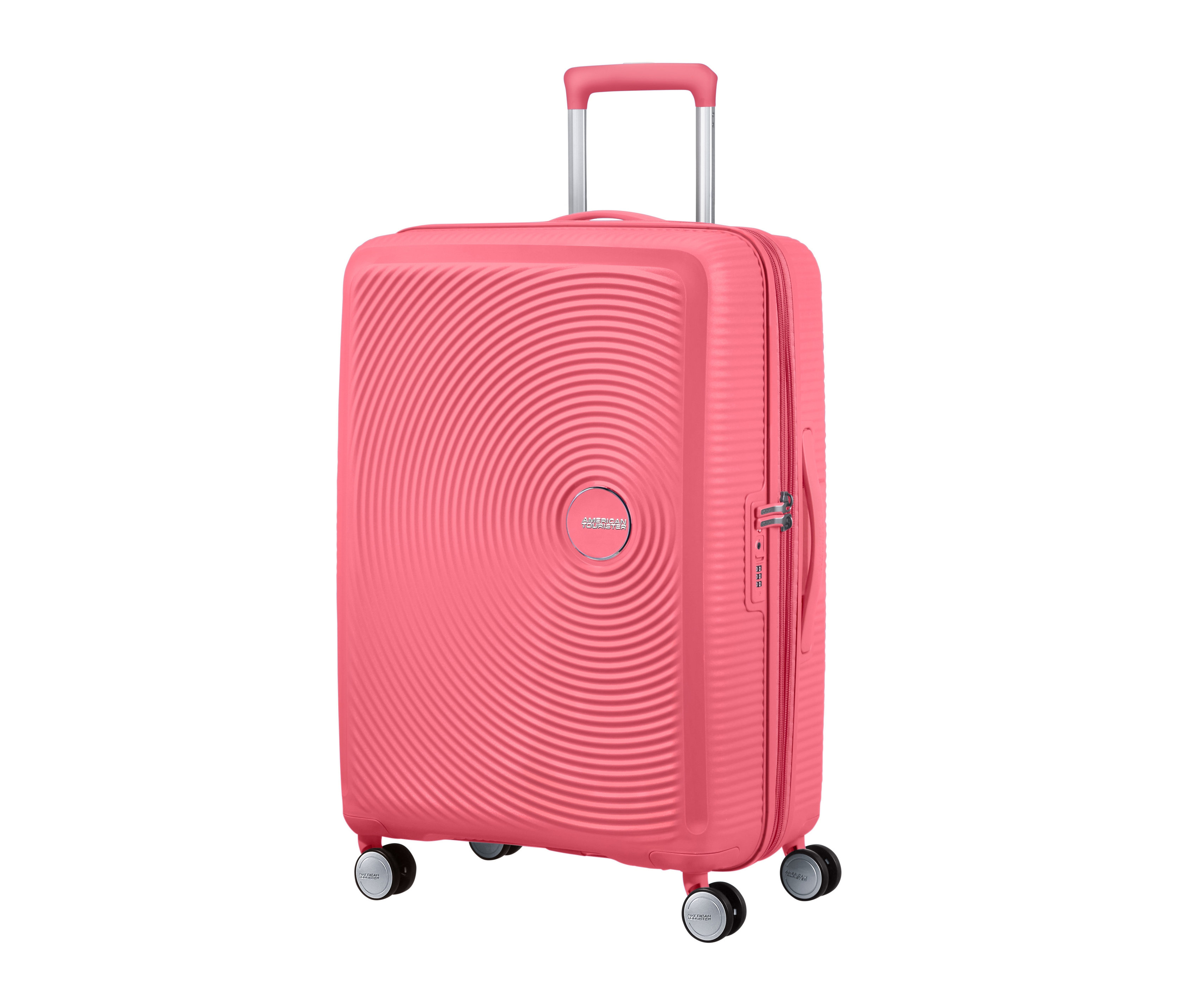 American Tourister Hartschalen-Koffer »Soundbox« Spinner - rot