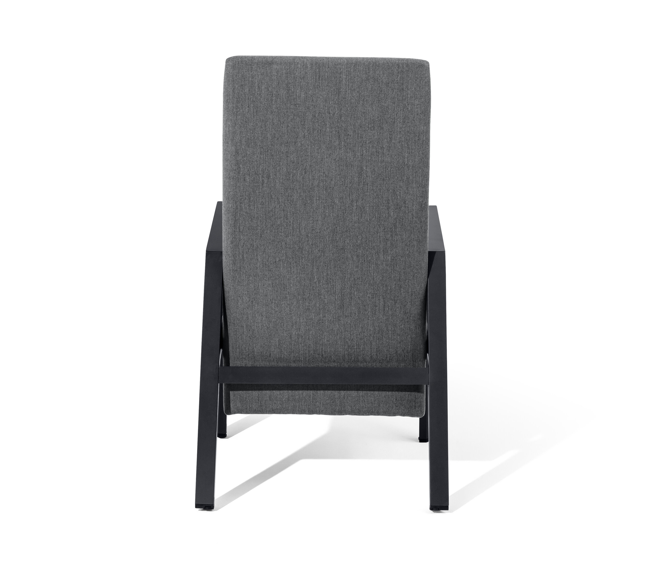 Thumbnail - Tchibo - 2 Hochlehner mit Creacryl®-Allwetterstoff - 60x70x106cm - schwarz - Aluminium / Acryl / Polyurethan