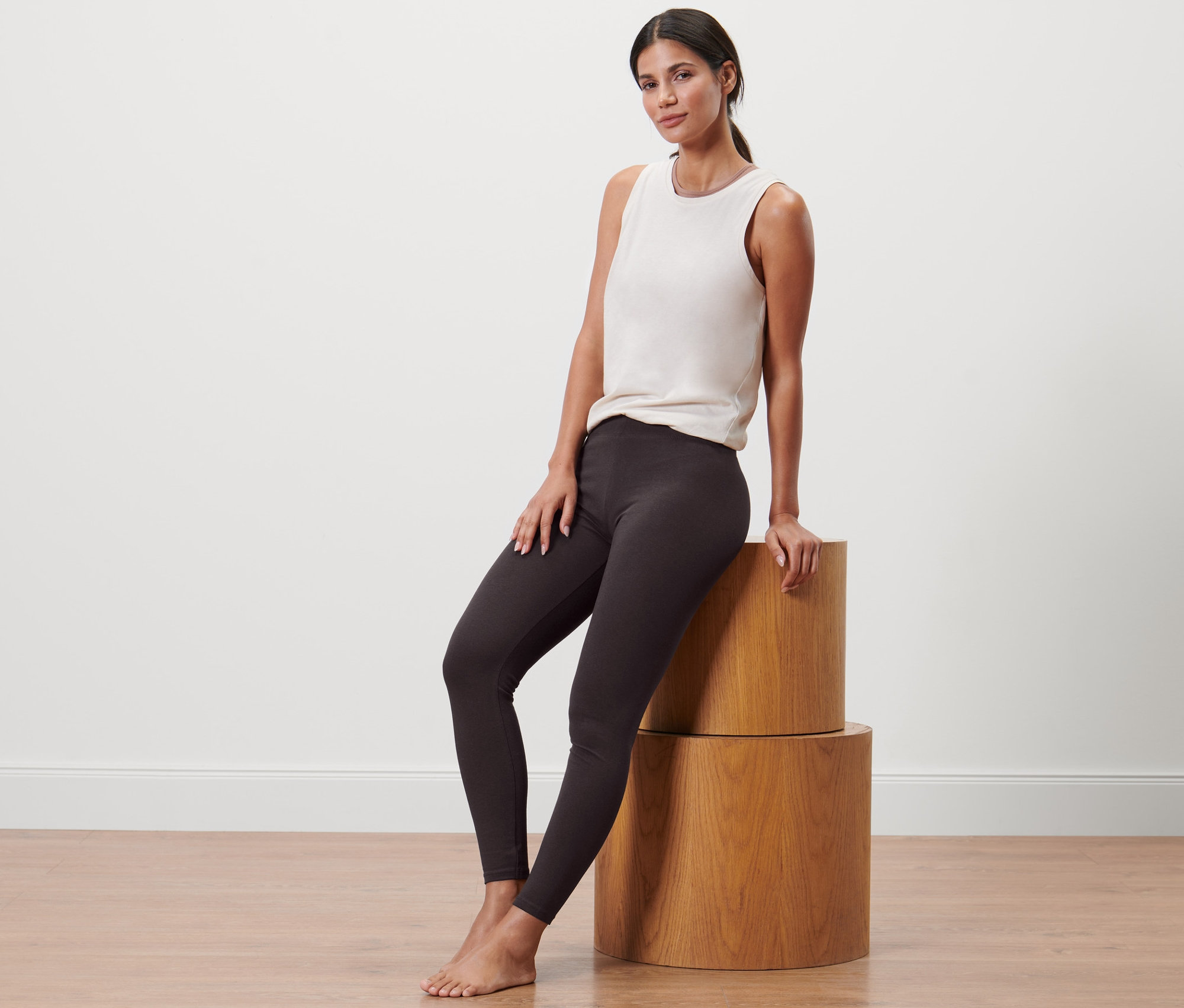 Thumbnail - Tchibo - Sporttight - Damen - Gr. L - braun