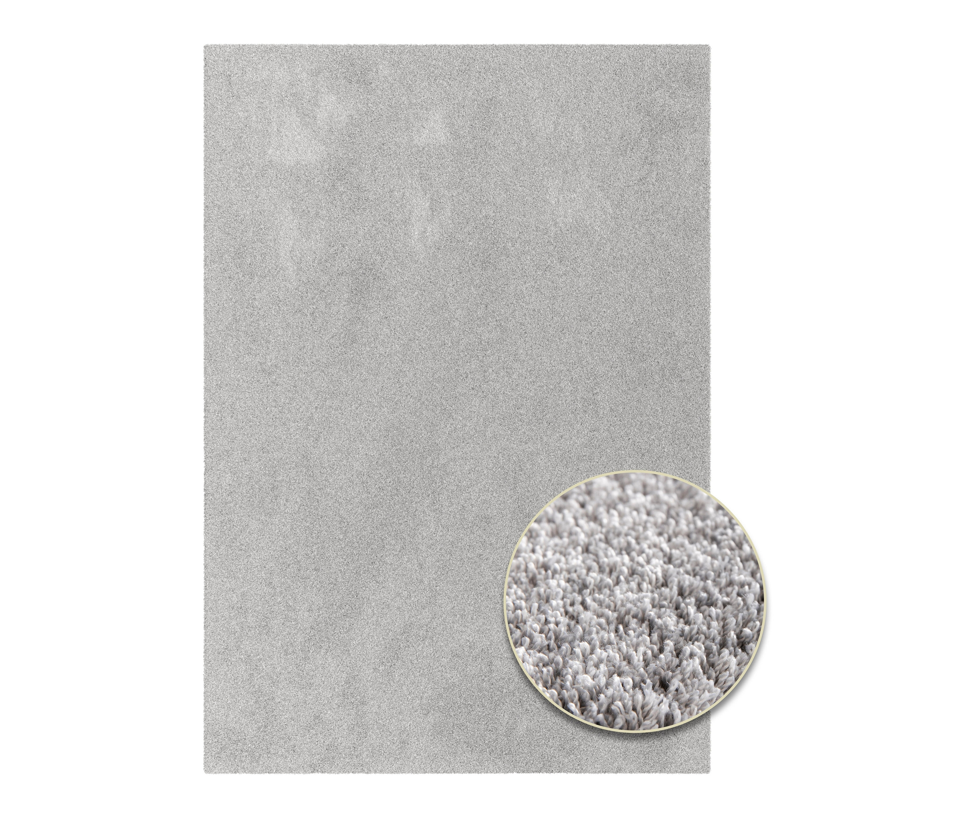 Tchibo - Teppich »Mellow« - hellgrau