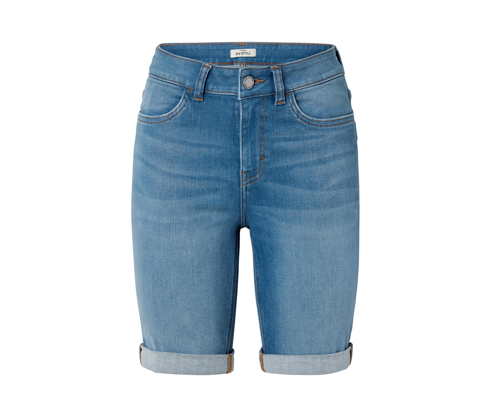 Bermuda Jeans ‒ Fit »Lea« - Damen - Gr. 46 - dunkelblau - dunkelblau