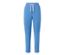 Hellblaue Sweatpants mit Kordelzug in der Taille.