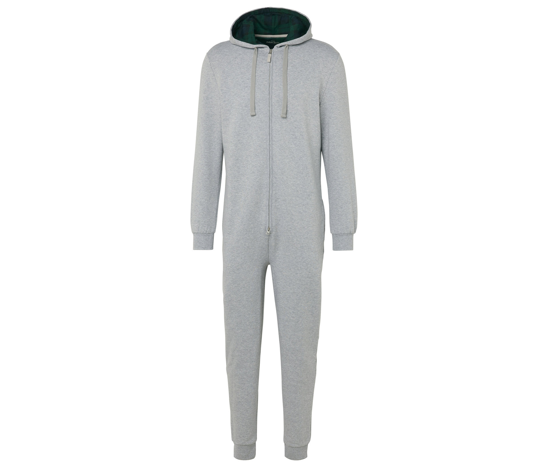Lounge-Overall - Herren - Gr. XL - hellgrau - hellgrau