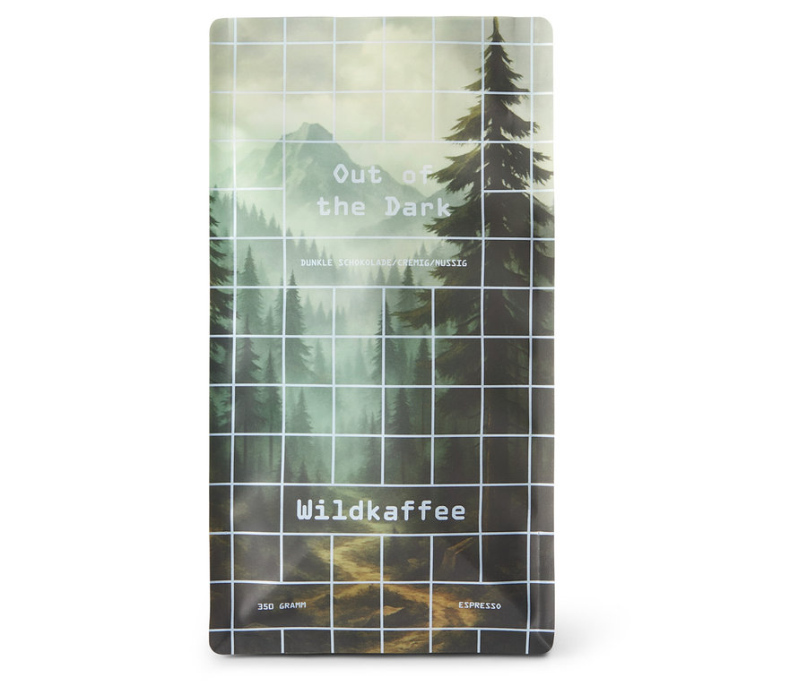Wildkaffee - Out of the Dark Espresso - 350 g Ganze Bohne