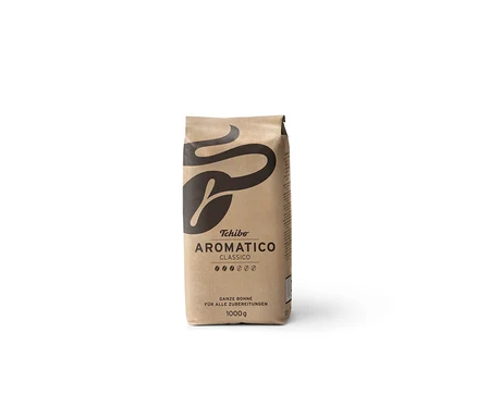 Eine 1 kg Packung Aromatico Classico Ganze Bohne.
