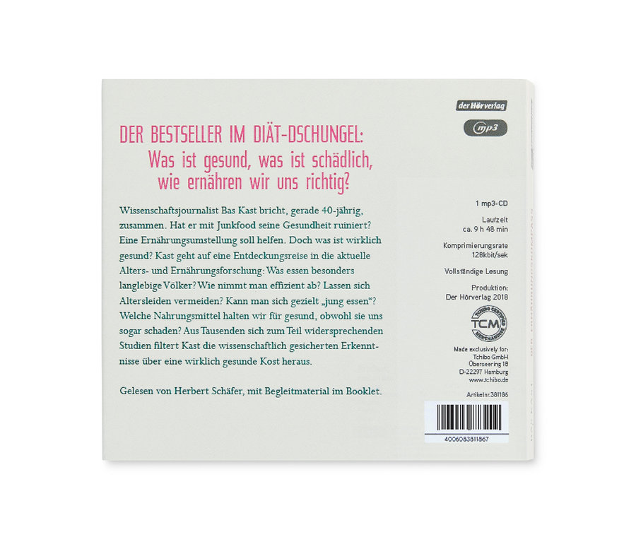 Cover der CD »Der Ernährungskompass«.