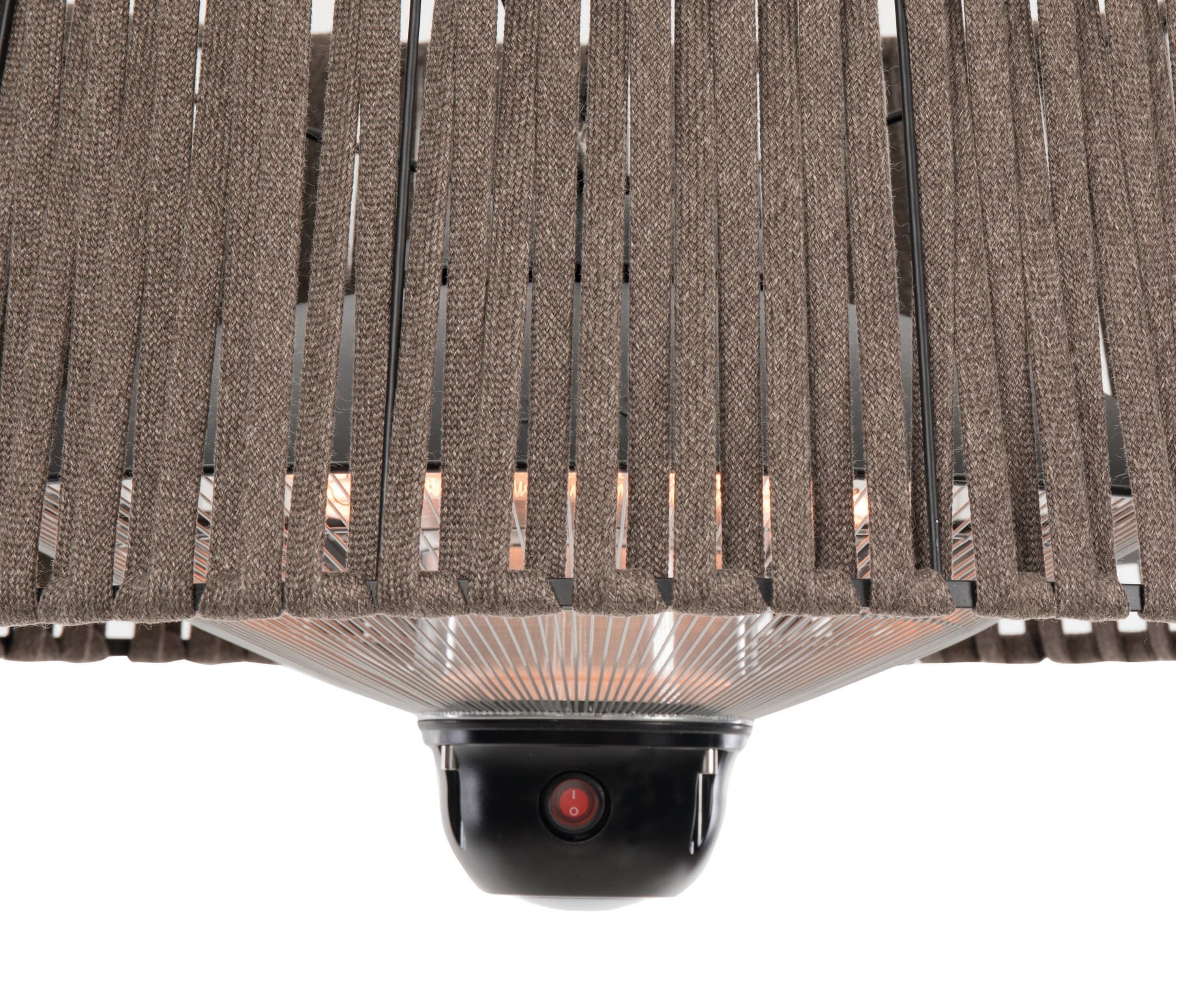 Sunred-Hänge-Heizstrahler »Halogen Artix Corda« - braun