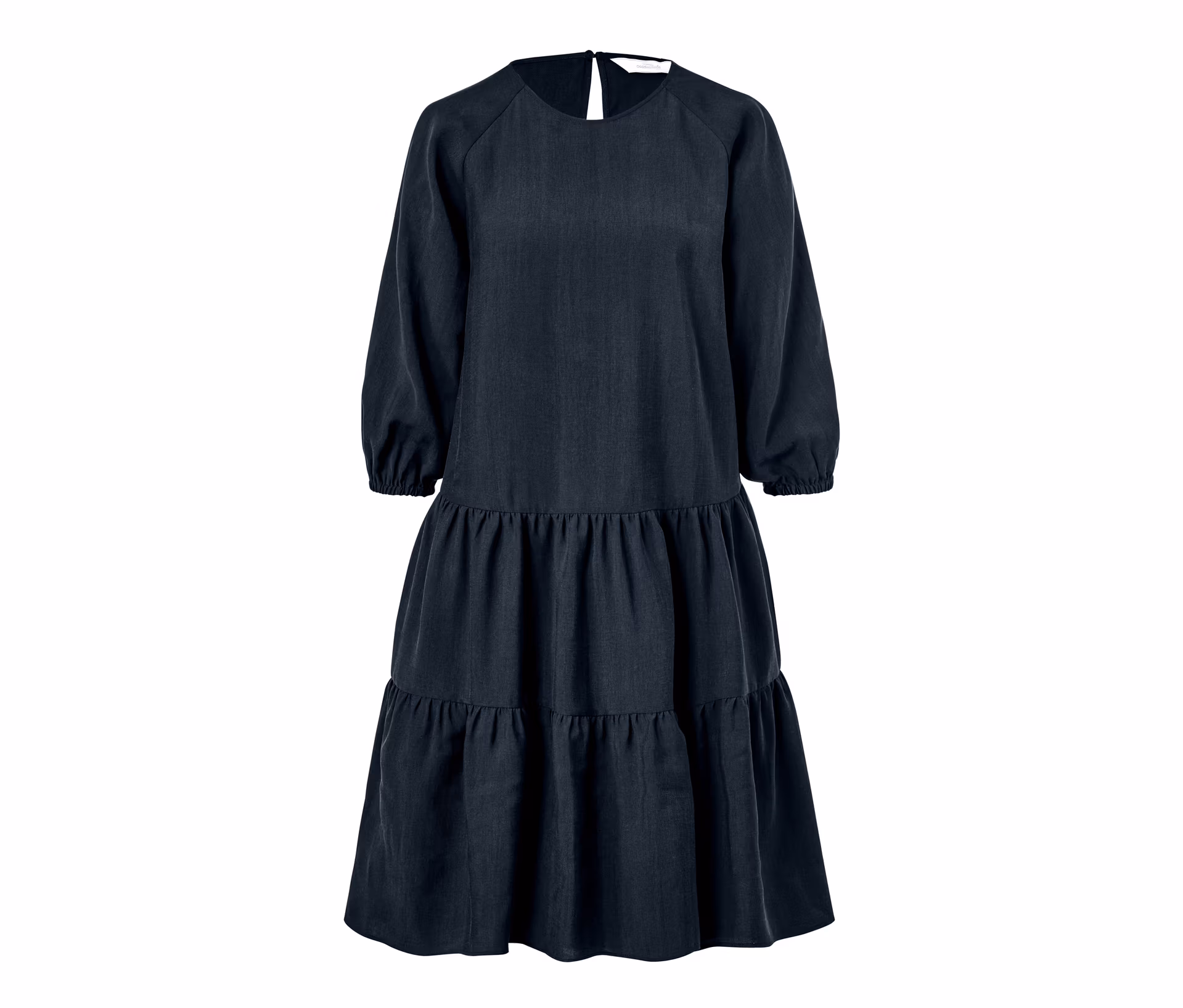 Tchibo - Webkleid - Damen - Gr. 38 - blau