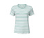 Mint-cremefarben gestreift