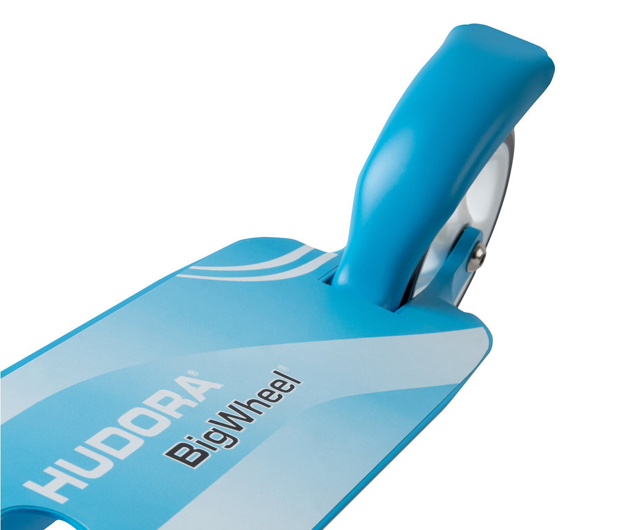 Detailansicht eines blauen HUDORA Scooter »Little Big Wheel«.