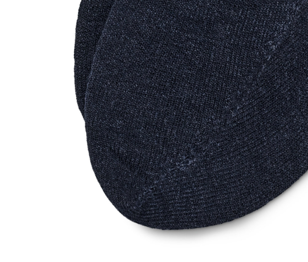 Thumbnail - Tchibo - 2 Paar warme Sneaker-Füßlinge - Damen - Gr. 41-43 - dunkelblau