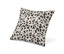 Beige-schwarzer Leo-Alloverprint