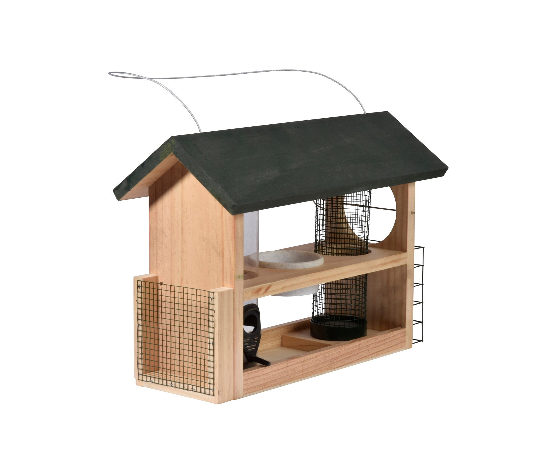 In-1-Futterstation - braun - braun