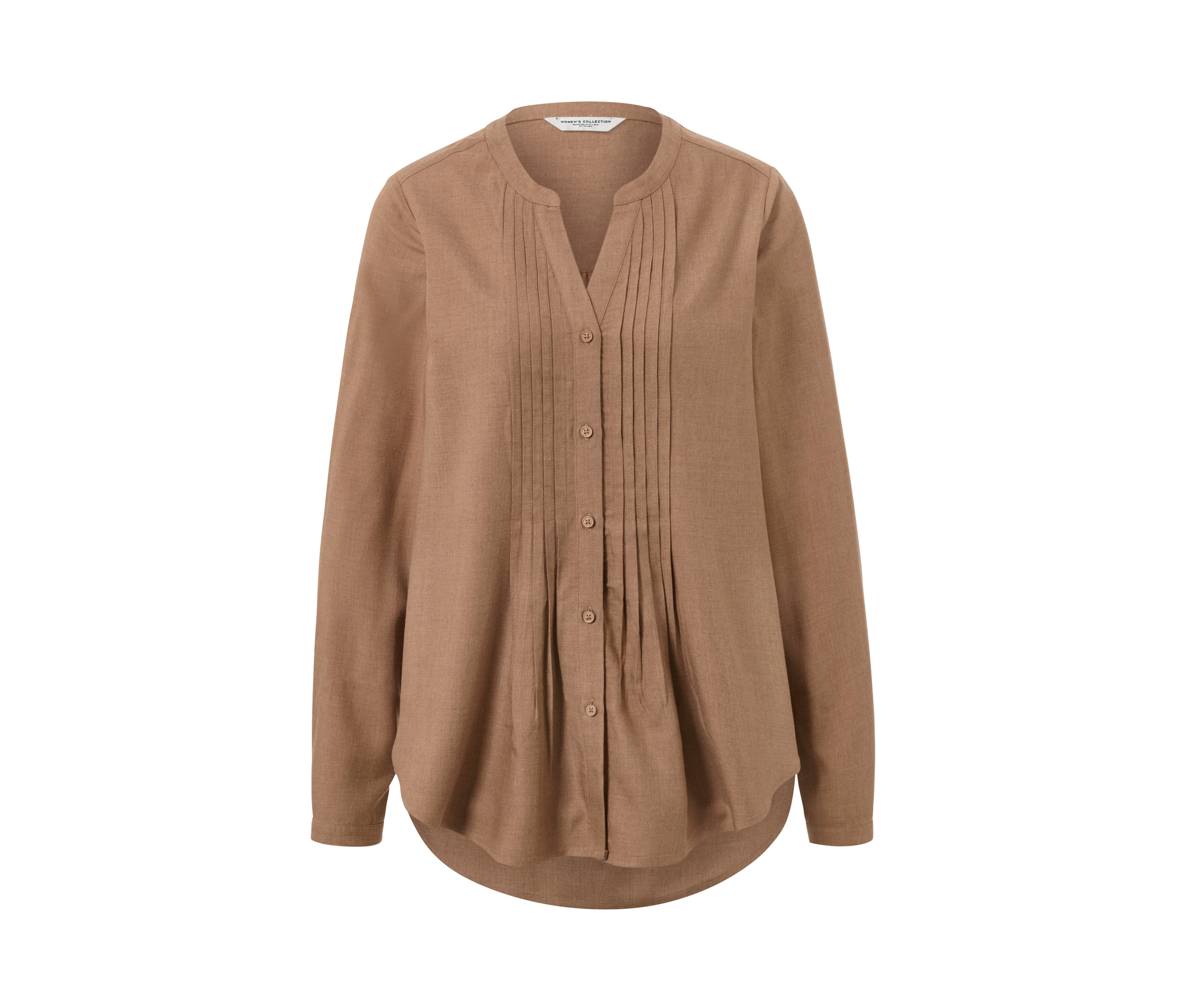 Tchibo - Tunikabluse - Damen - Gr. 38 - braun