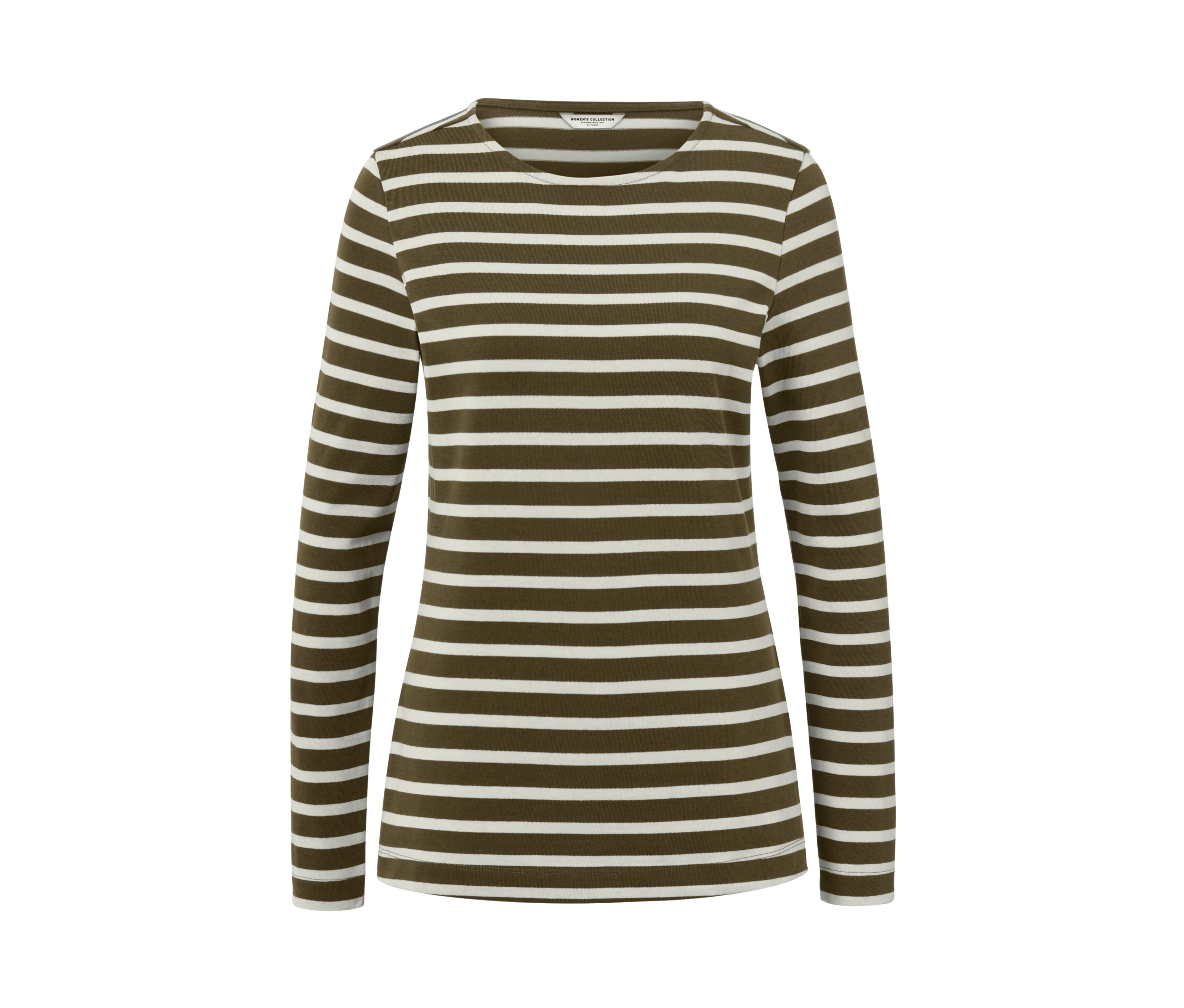 Tchibo - Gestreiftes Langarmshirt - Damen - Gr. M - creme/gestreift. Tchibo - Gestreiftes Langarmshirt - Damen - Gr. M - creme/gestreift <![CDATA[Gestreiftes Langarmshirt Farbe: Khaki-cremeweiß gestreift Material: 100% Baumwolle Maße: Gesamtlänge ca. 66,5 Gestreiftes Langarm günstig Kaufen-Tchibo - Gestreiftes Langarmshirt - Damen - Gr. M - creme/gestreift. Tchibo - Gestreiftes Langarmshirt - Damen - Gr. M - creme/gestreift <![CDATA[Gestreiftes Langarmshirt Farbe: Khaki-cremeweiß gestreift Material: 100% Baumwolle Maße: Gesamtlänge ca. 66,5